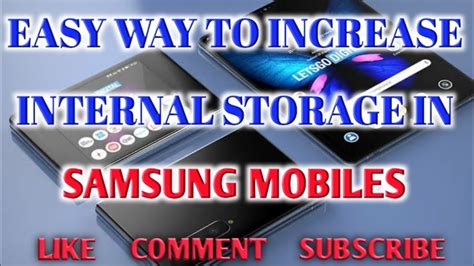 increase storage on samsung phone.